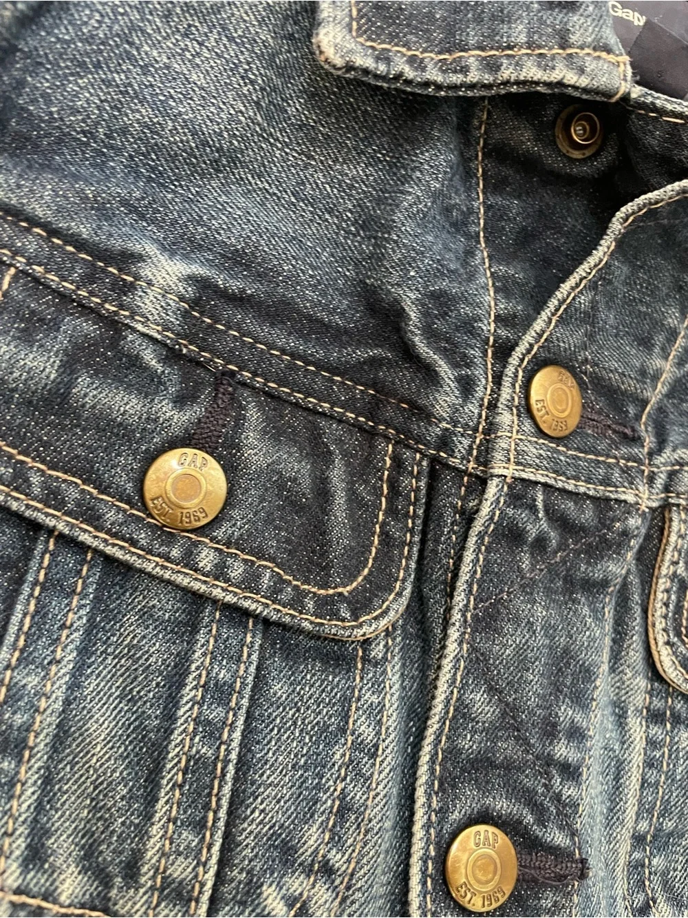 Gap Kids Denim Jean jacket girl boy 6-7
